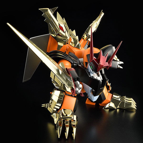 Mashin Hero Wataru PLAMAX MS-12: Black Metal Jacket JYAKOMARU [GSC Online Shop Exclusive Ver.] image 5