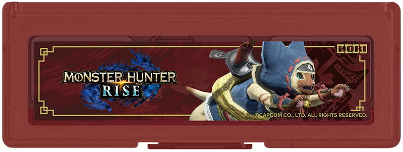 Monster Hunter Rise microSD Card 64GB + Card Case 6 for Nintendo Switch (Otomo Airou) image 2