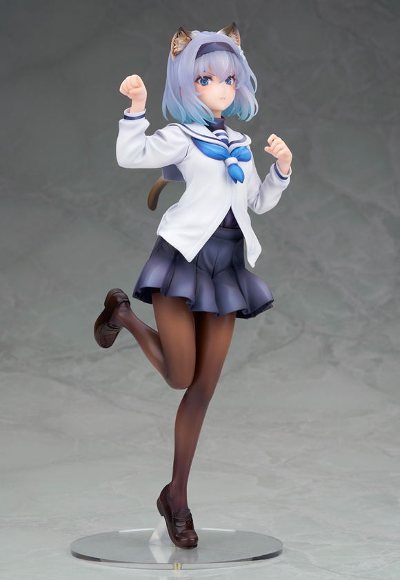 The Ryuo's Work is Never Done! 1/7 Scale Pre-Painted Figure: Ginko Sora Cat-eared Sister Apprentice Ver. image 3