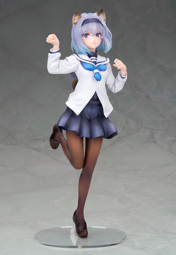 The Ryuo's Work is Never Done! 1/7 Scale Pre-Painted Figure: Ginko Sora Cat-eared Sister Apprentice Ver. image 4