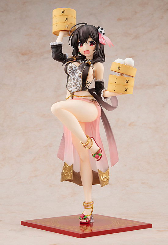 KD Colle KonoSuba God's Blessing on This Wonderful World! 1/7 Scale Pre-Painted Figure: Yunyun Light Novel China Dress Ver. image 2