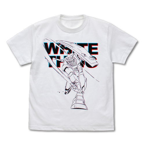 Mobile Suit Gundam - Gundam Beam Saber T-shirt White (S Size) image 1