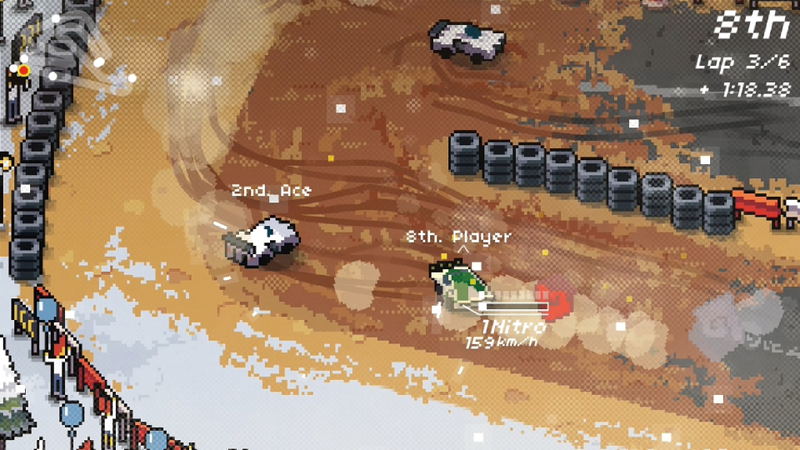 Super Pixel Racers <span class="ext" style="background-color: #2a475e; color: #FFFFFF;">STEAM</span> <span class="ext ext_digital">digital</span> image 4