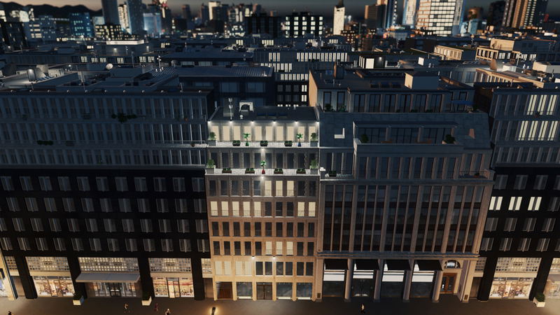 Cities: Skylines - Content Creator Pack: Modern City Center (DLC) <span class="ext" style="background-color: #B0000F; color: #FFFFFF;">DLC</span> <span class="ext" style="background-color: #2a475e; color: #FFFFFF;">STEAM</span> <span class="ext ext_digital">digital</span> image 11