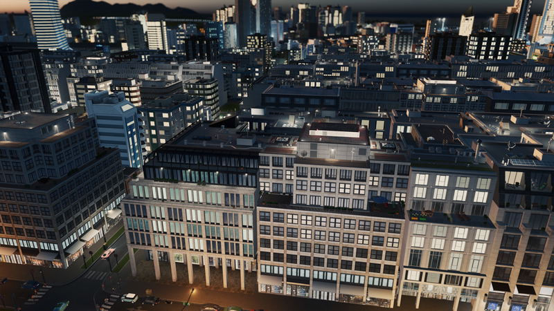 Cities: Skylines - Content Creator Pack: Modern City Center (DLC) <span class="ext" style="background-color: #B0000F; color: #FFFFFF;">DLC</span> <span class="ext" style="background-color: #2a475e; color: #FFFFFF;">STEAM</span> <span class="ext ext_digital">digital</span> image 5