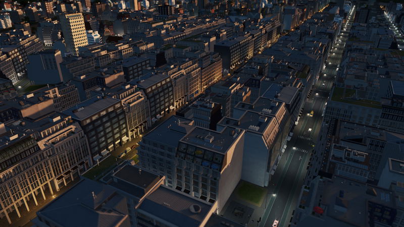 Cities: Skylines - Content Creator Pack: Modern City Center (DLC) <span class="ext" style="background-color: #B0000F; color: #FFFFFF;">DLC</span> <span class="ext" style="background-color: #2a475e; color: #FFFFFF;">STEAM</span> <span class="ext ext_digital">digital</span> image 9