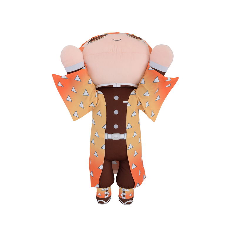Demon Slayer Kimetsu no Yaiba Extra Large Nesoberi Plush: Zenitsu Agatsuma image 2
