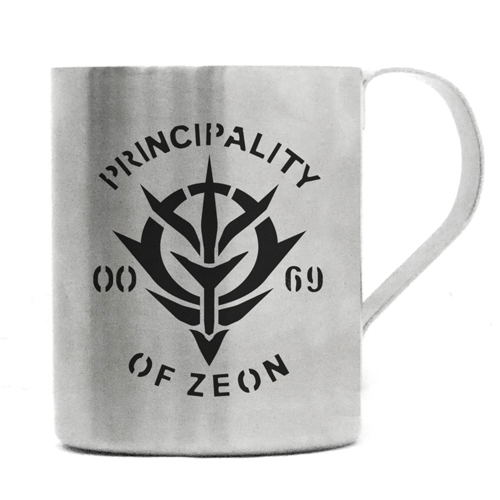 Mobile Suit Gundam - Zeon Double Layer Stainless Mug Cup image 1