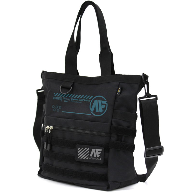 Mobile Suit Z Gundam - Anaheim Electronics Functional Tote Bag Black image 1