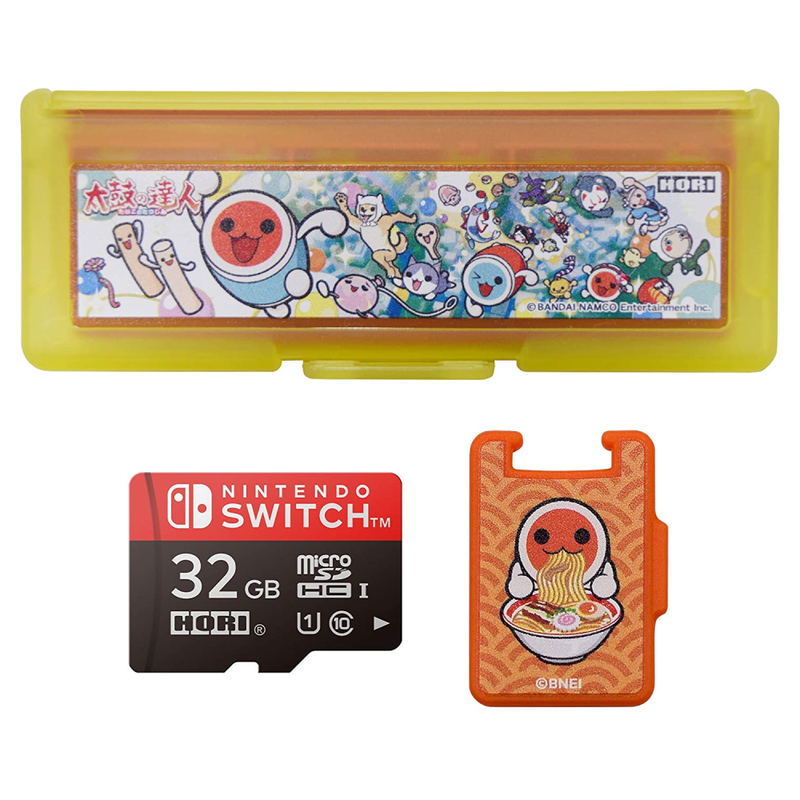 Taiko no Tatsujin microSD Card 32GB + Card Case 6 for Nintendo Switch image 1