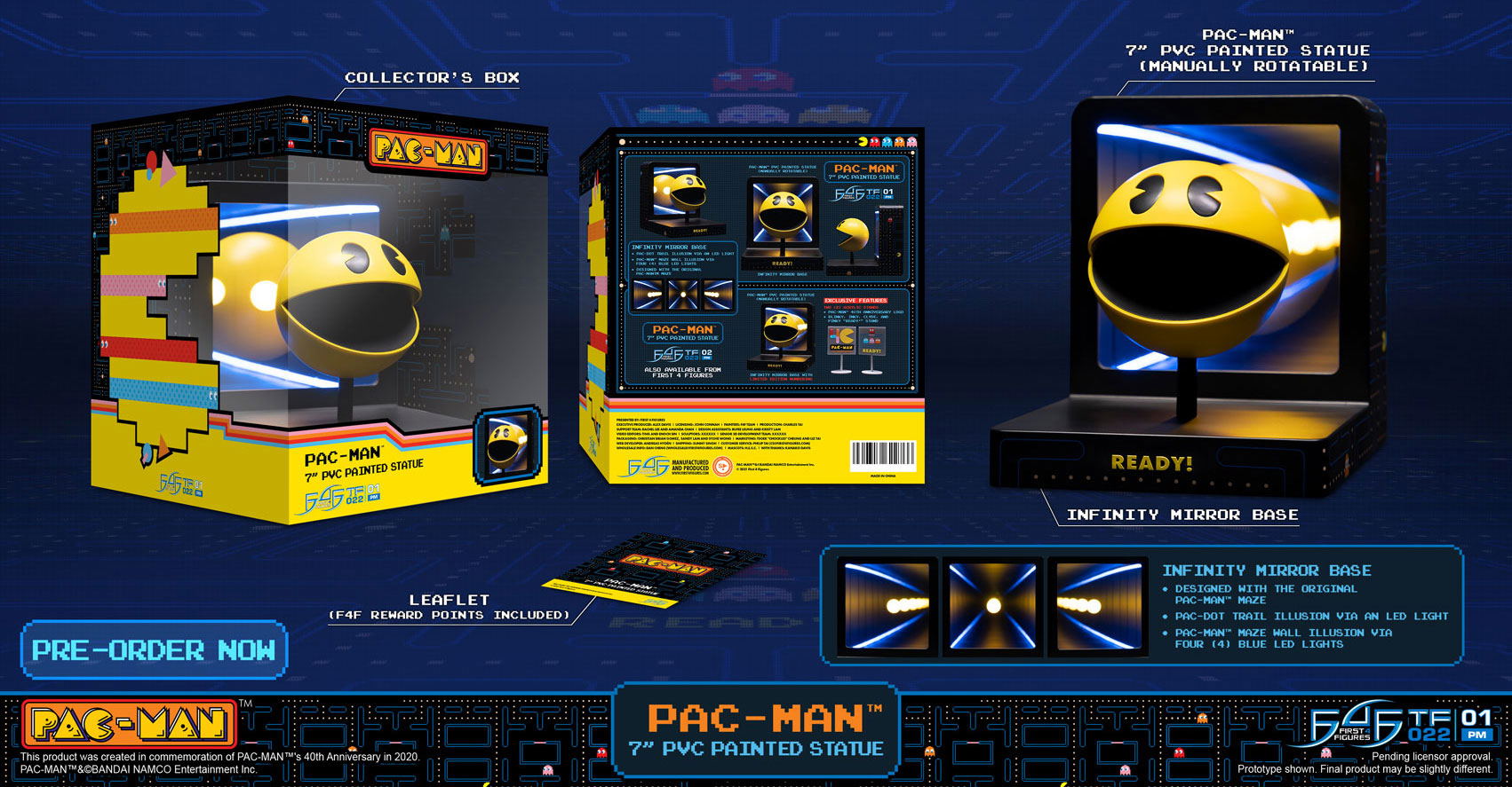 Pac-Man PVC Painted Statue: Pac-Man [Standard Edition]