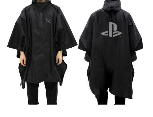 PlayStation - “PlayStation” Rain Poncho Black image 1