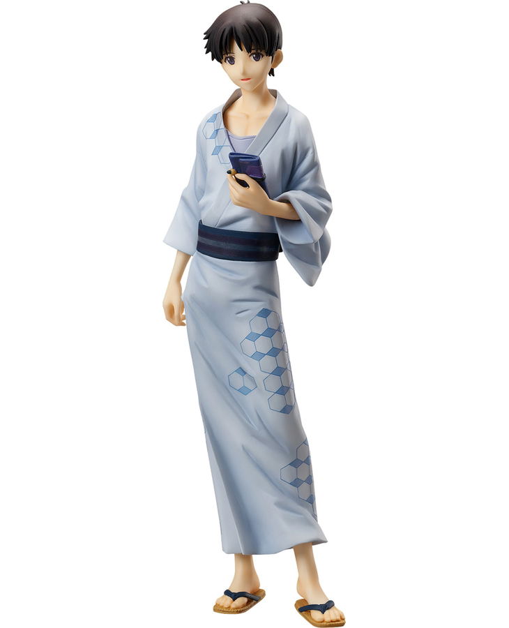 Rebuild of Evangelion 1/8 Scale Pre-Painted Figure: Shinji Ikari Yukata Ver. image 1