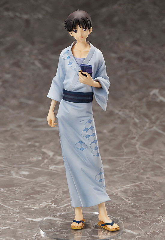 Rebuild of Evangelion 1/8 Scale Pre-Painted Figure: Shinji Ikari Yukata Ver. image 6
