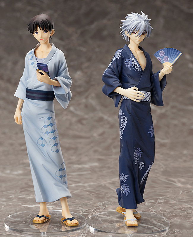 Rebuild of Evangelion 1/8 Scale Pre-Painted Figure: Shinji Ikari Yukata Ver. image 7