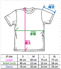 Yurucamp - Indoor Nadeshiko T-shirt Vanilla White (M Size)