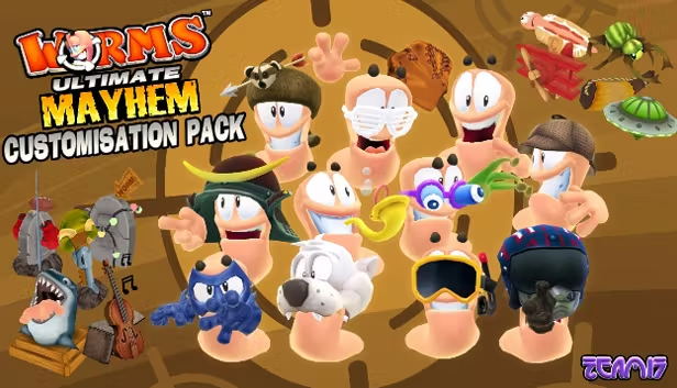 Worms Ultimate Mayhem: Customization Pack (DLC) DLC STEAM digital — Import Game Deal