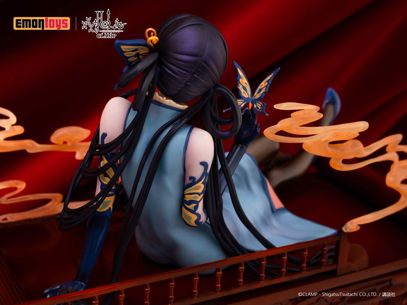 xxxHolic China Dress Statue Series 1/7 Scale Pre-Painted Figure: Yuuko Ichihara China Dress Ver. image 10