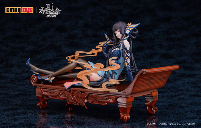 xxxHolic China Dress Statue Series 1/7 Scale Pre-Painted Figure: Yuuko Ichihara China Dress Ver. image 2
