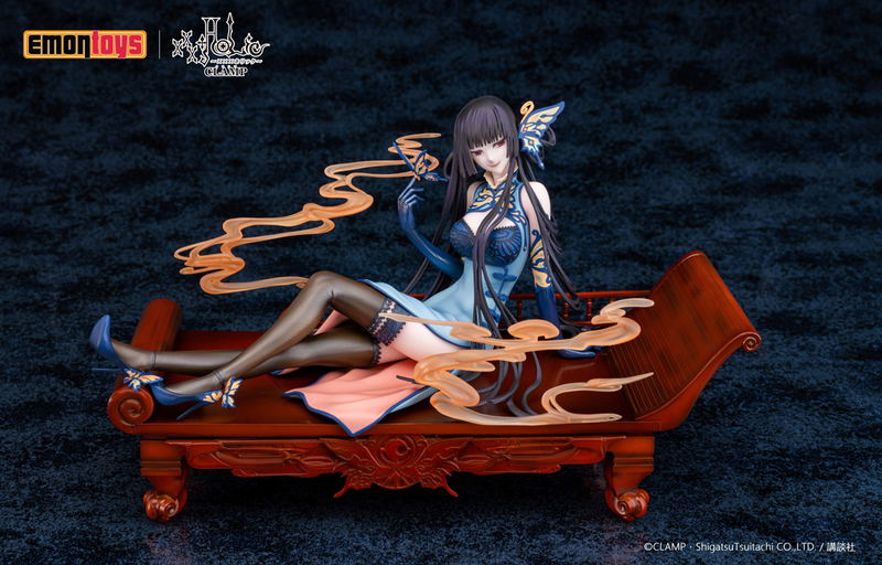 xxxHolic China Dress Statue Series 1/7 Scale Pre-Painted Figure: Yuuko Ichihara China Dress Ver. image 7
