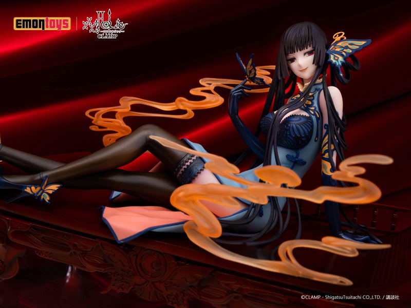 xxxHolic China Dress Statue Series 1/7 Scale Pre-Painted Figure: Yuuko Ichihara China Dress Ver. image 8