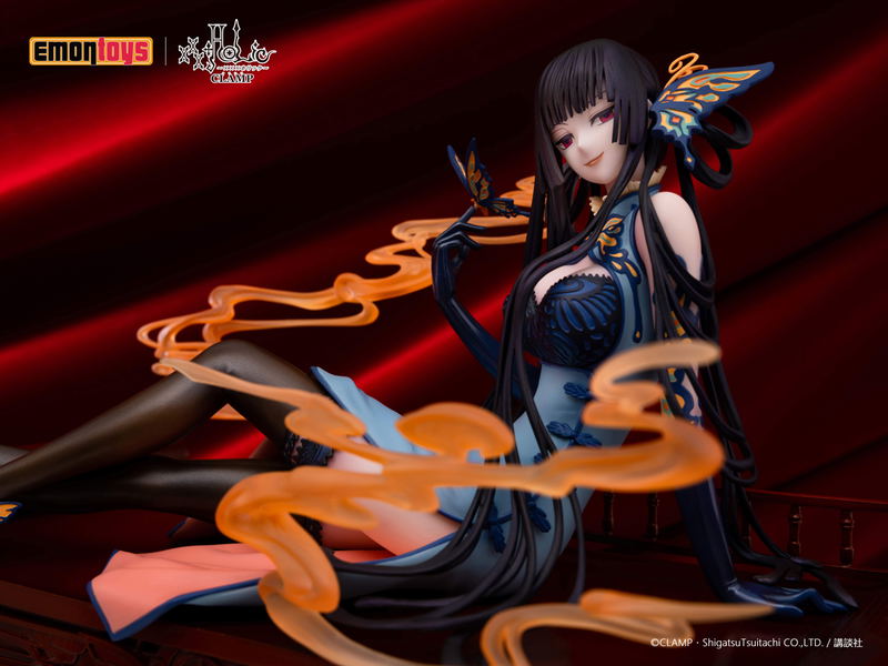xxxHolic China Dress Statue Series 1/7 Scale Pre-Painted Figure: Yuuko Ichihara China Dress Ver. image 9