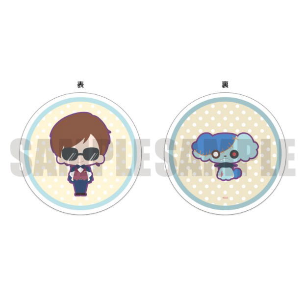 Zombie Land Saga Die-cut Cushion Pict-H: Koutarou Tatsumi, Romero image 1