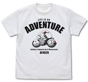 Dragon Ball - Bulma Bike T-shirt White (L Size)_