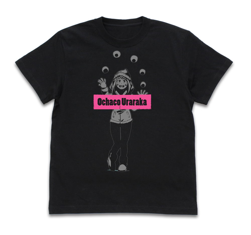 My Hero Academia - Ochako Uraraka T-shirt Snow Festival Ver. Black