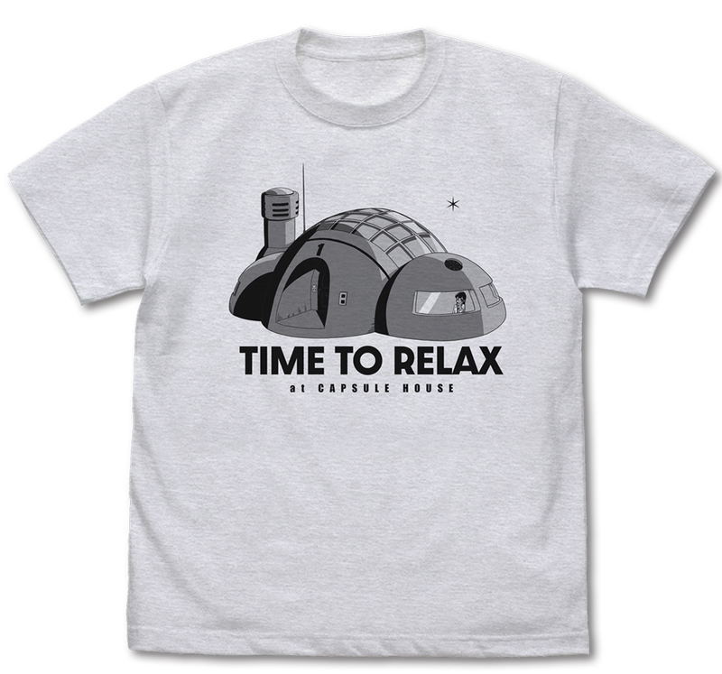 Dragon Ball - Capsule House T-shirt Ash (S Size) image 1