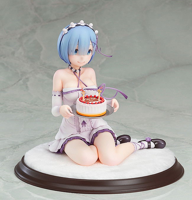 KD Colle Re:Zero - Starting Life in Another World 1/7 Scale Pre-Painted Figure: Rem Birthday Cake Ver. (Re-run) image 4