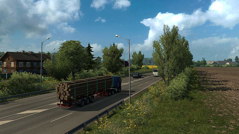 Euro Truck Simulator 2: Beyond the Baltic Sea (DLC) <span class="ext" style="background-color: #B0000F; color: #FFFFFF;">DLC</span> <span class="ext" style="background-color: #2a475e; color: #FFFFFF;">STEAM</span> <span class="ext ext_digital">digital</span> image 4