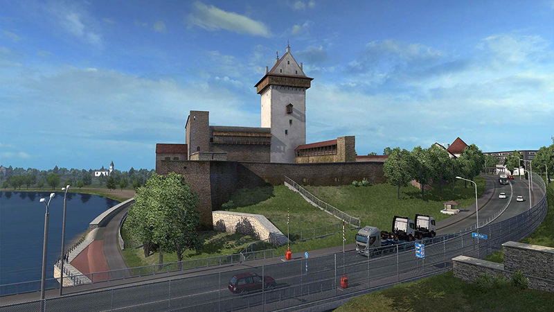 Euro Truck Simulator 2: Beyond the Baltic Sea (DLC) <span class="ext" style="background-color: #B0000F; color: #FFFFFF;">DLC</span> <span class="ext" style="background-color: #2a475e; color: #FFFFFF;">STEAM</span> <span class="ext ext_digital">digital</span> image 9