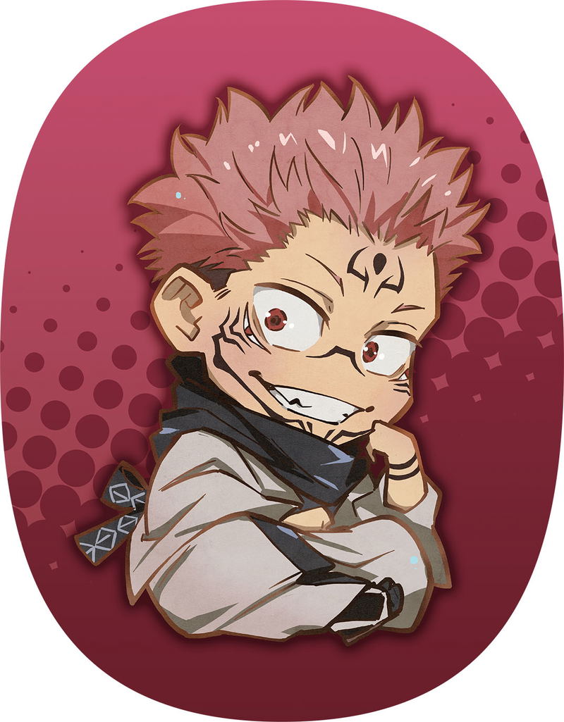 Jujutsu Kaisen Die-cut Cushion: Yuji Itadori & Ryomen Sukuna (Re-run) image 3