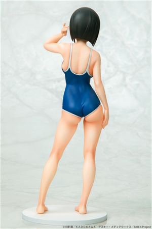 Sword Art Online 1/7 Scale Pre-Painted Figure: Suguha Kirigaya Navy School Swimsuit Ver.