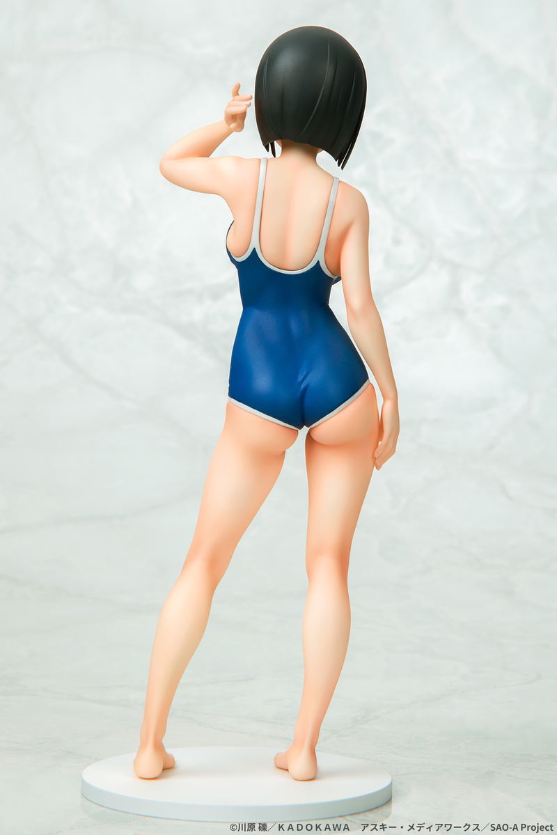Sword Art Online 1/7 Scale Pre-Painted Figure: Suguha Kirigaya Navy School Swimsuit Ver. image 7