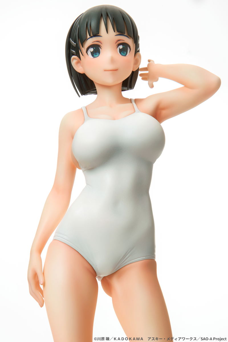 Sword Art Online 1/7 Scale Pre-Painted Figure: Suguha Kirigaya White School Swimsuit Ver. image 15