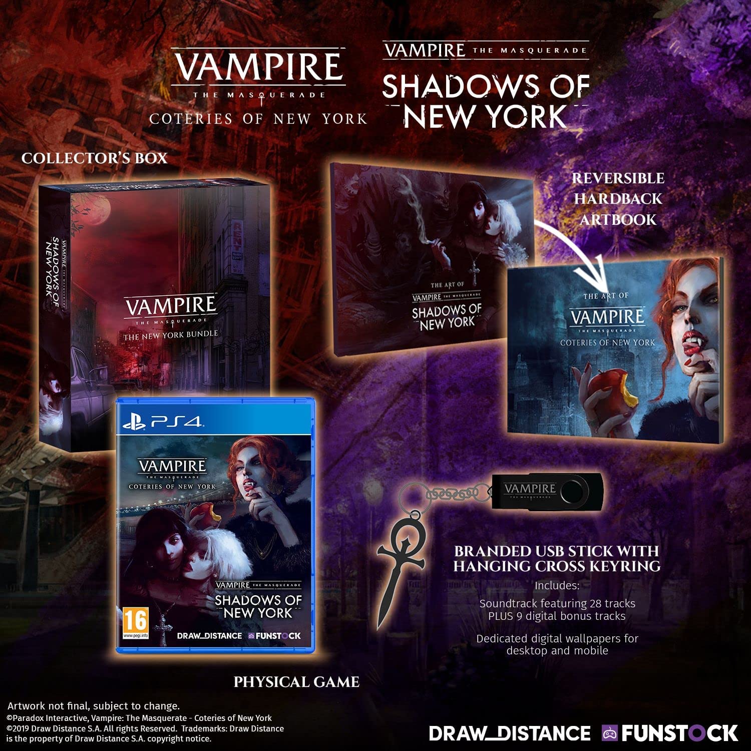 Vampire: The Masquerade - Coteries of New York / Vampire: The Masquerade - Shadows of New York [Collector's Edition] — Import Game Deal
