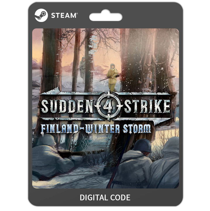 Sudden Strike 4: Finland Winter Storm (DLC) <span class="ext" style="background-color: #B0000F; color: #FFFFFF;">DLC</span> <span class="ext" style="background-color: #2a475e; color: #FFFFFF;">STEAM</span> <span class="ext ext_digital">digital</span> image 1
