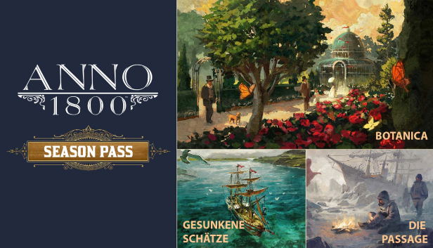 Anno 1800: Season 1 Pass (DLC) DLC Ubisoft Connect digital — Import Game Deal