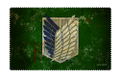 Attack on Titan Exhibition Final - Survey Corps Flag Cleaner Cloth thumbnail 1