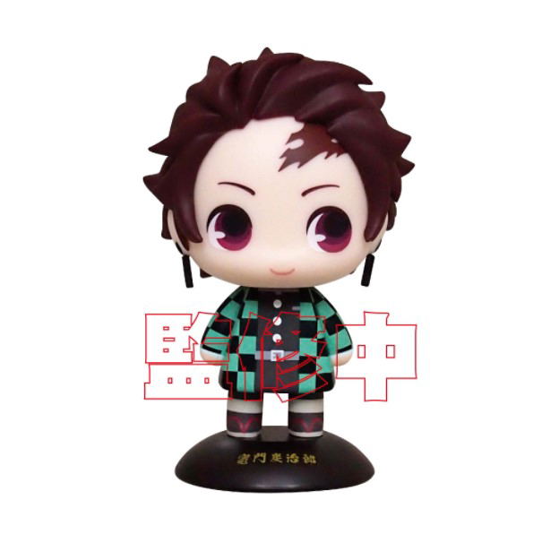 Demon Slayer Kimetsu no Yaiba Yurayura Head 01: Tanjiro Kamado image 1