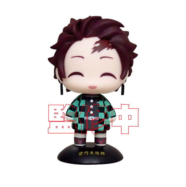 Demon Slayer Kimetsu no Yaiba Yurayura Head 02: Tanjiro Kamado (Smile) image 1