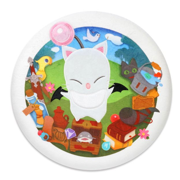 Final Fantasy XIV Round Cushion: Mogmog Collection image 1