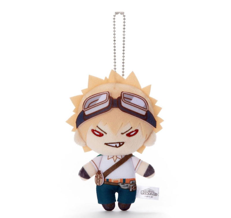 Nitotan My Hero Academia Field Training Plush with Ball Chain: Katsuki Bakugo image 1