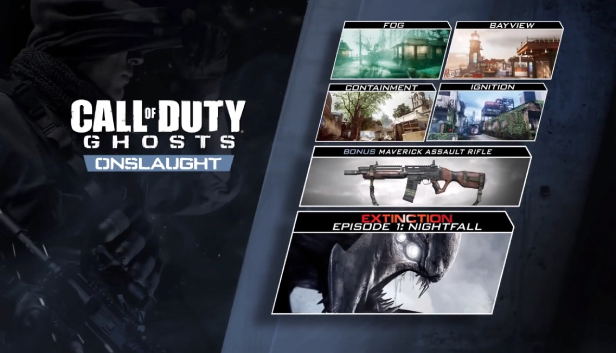 Call of Duty: Ghosts Onslaught (DLC) <span class="ext" style="background-color: #B0000F; color: #FFFFFF;">DLC</span> <span class="ext ext_digital">digital</span> image 1