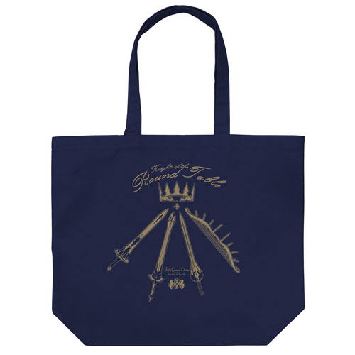 Fate / Grand Order Sacred Round Table Area Camelot - Knights of the Round Table Large Tote Navy image 1