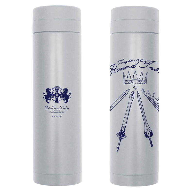 Fate / Grand Order Sacred Round Table Area Camelot - Knights of the Round Table Thermos Bottle Gray image 1