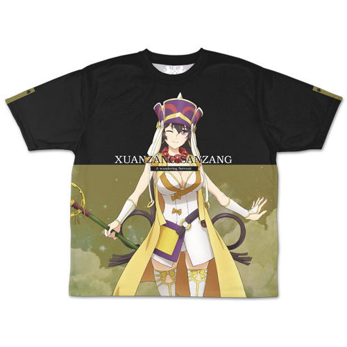 Fate / Grand Order Sacred Round Table Area Camelot - Xuanzang Sanzang Double-sided Full Graphic T-shirt (M Size) image 2