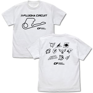 Future GPX Cyber ​​Formula - Fujioka Circuit T-shirt White (S Size)_